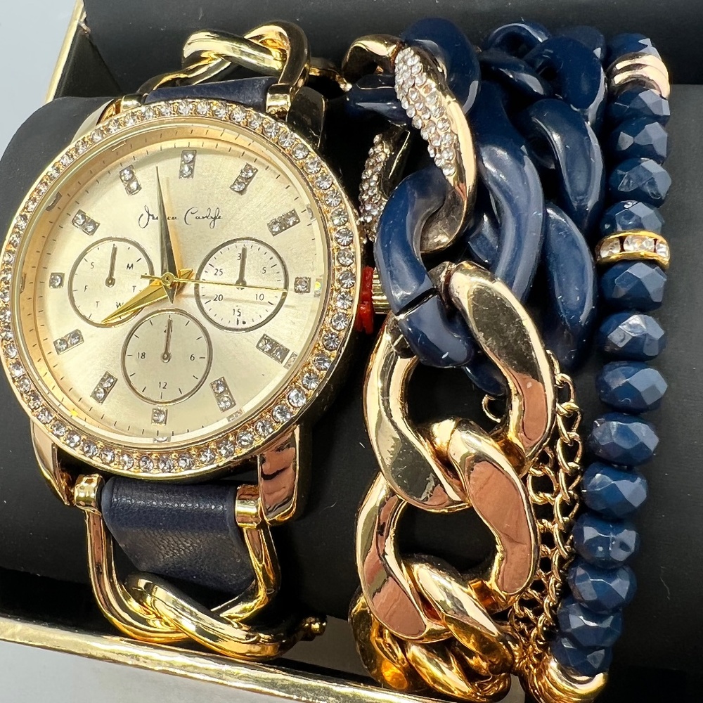 Jessica Calfree Watch & Bracelet Set